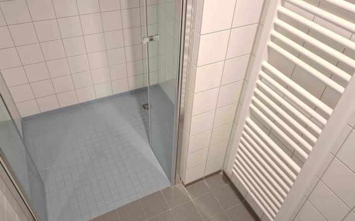 Büroimmobilie mit modernen Sanitäranlagen