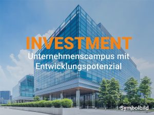 Investment in Karlsruhe - Unternehmenscampus mit Entwicklungspotential