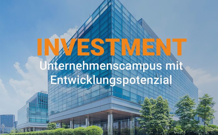 Investment in Karlsruhe - Unternehmenscampus mit Entwicklungspotential